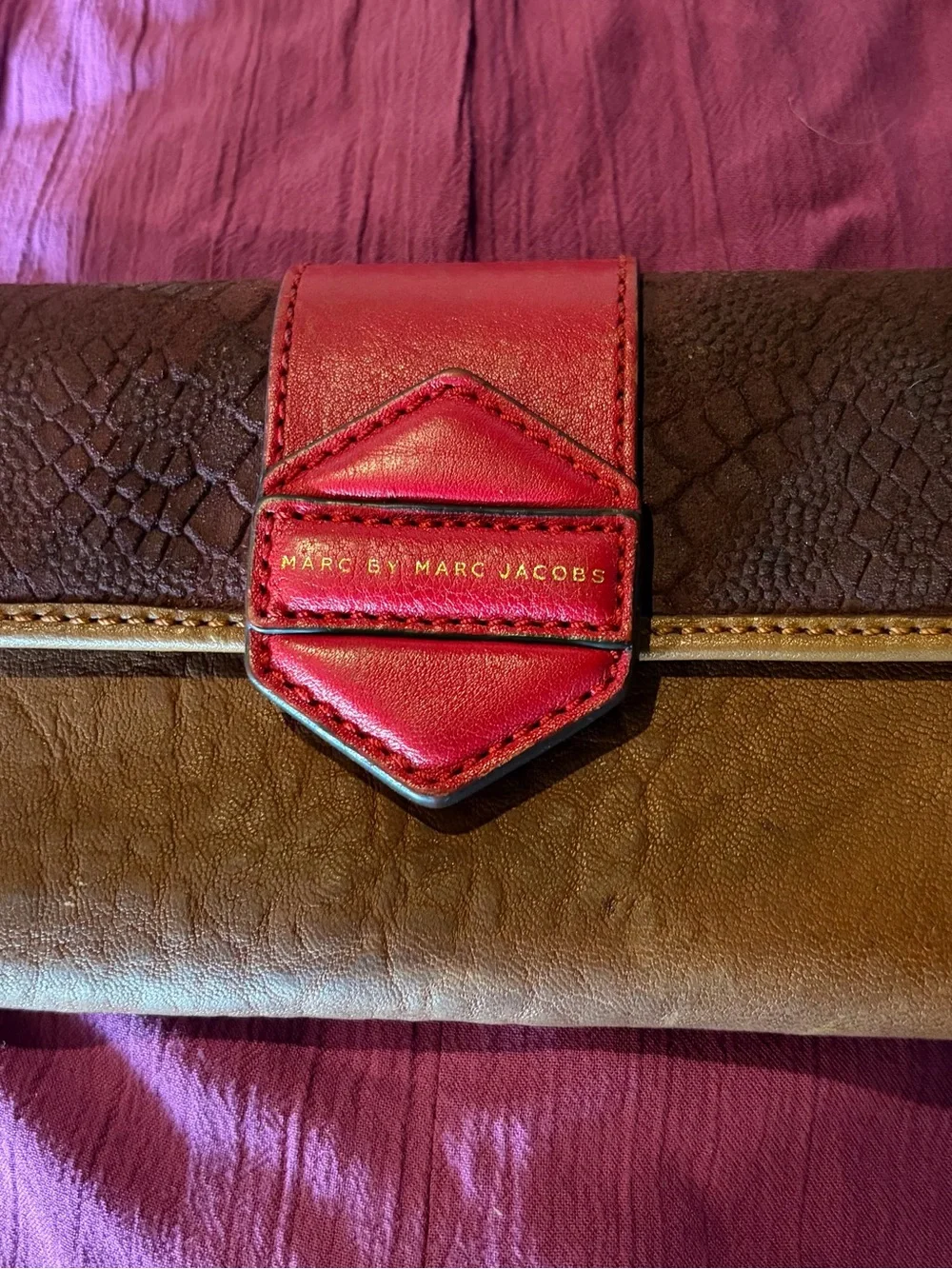 Marc by Marc Jacobs color block wallet